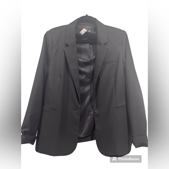 Last Chance!! Halogen Black Blazer - Size XL - Like New - Picture 3 of 11